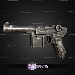 Cosplay STL Files Marvel Tokon Dr Doom Pistol