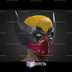 Cosplay STL Files Marvel Wolverine Helmet