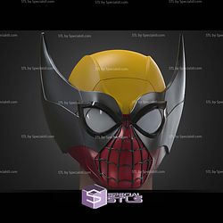 Cosplay STL Files Marvel Wolverine Helmet