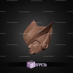 Cosplay STL Files Megaman X Glide Helmet