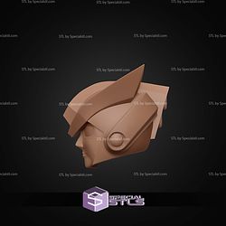 Cosplay STL Files Megaman X Glide Helmet