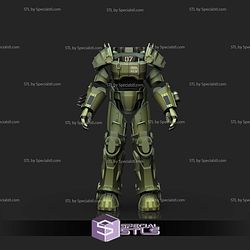 Cosplay STL Files NCR Power Armor Full