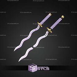 Cosplay STL Files Obanai Iguros Sword