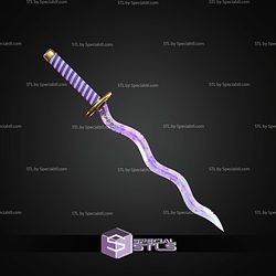 Cosplay STL Files Obanai Iguros Sword