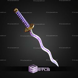 Cosplay STL Files Obanai Iguros Sword