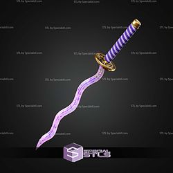 Cosplay STL Files Obanai Iguros Sword