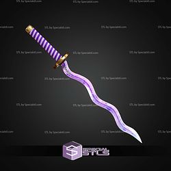 Cosplay STL Files Obanai Iguros Sword