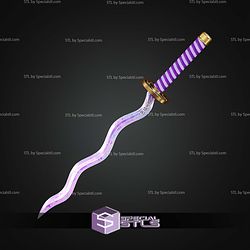 Cosplay STL Files Obanai Iguros Sword