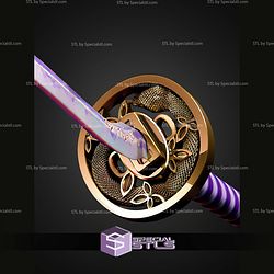 Cosplay STL Files Obanai Iguros Sword