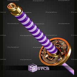 Cosplay STL Files Obanai Iguros Sword