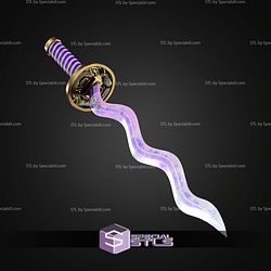 Cosplay STL Files Obanai Iguros Sword