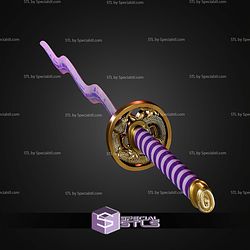 Cosplay STL Files Obanai Iguros Sword