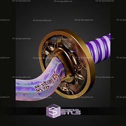 Cosplay STL Files Obanai Iguros Sword