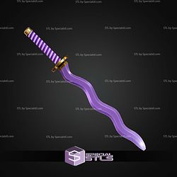 Cosplay STL Files Obanai Iguros Sword