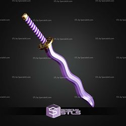 Cosplay STL Files Obanai Iguros Sword