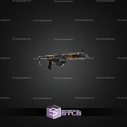 Cosplay STL Files Rattler Arc Raiders Gun