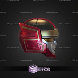 Cosplay STL Files Red Dragon Helmet