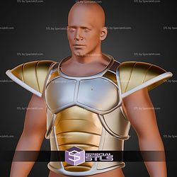 Cosplay STL Files Saiyan Armor IA