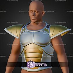 Cosplay STL Files Saiyan Armor IA