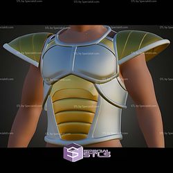 Cosplay STL Files Saiyan Armor IA