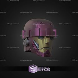 Cosplay STL Files Sentinel Helmet