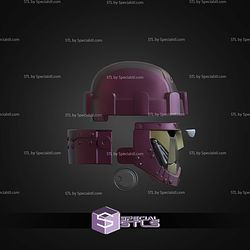Cosplay STL Files Sentinel Helmet
