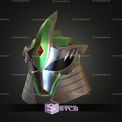 Cosplay STL Files Shredder Ranger Helmet