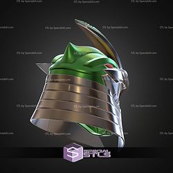 Cosplay STL Files Shredder Ranger Helmet