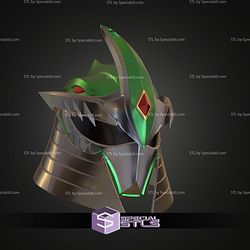 Cosplay STL Files Shredder Ranger Helmet