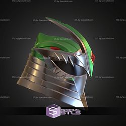 Cosplay STL Files Shredder Ranger Helmet