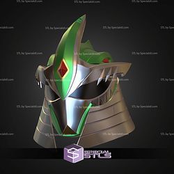 Cosplay STL Files Shredder Ranger Helmet