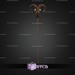 Cosplay STL Files Skeletor Staff