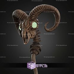 Cosplay STL Files Skeletor Staff