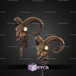 Cosplay STL Files Skeletor Staff
