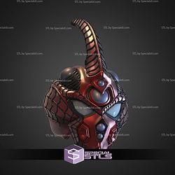 Cosplay STL Files Spider Guyver Helmet