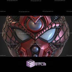 Cosplay STL Files Spider Guyver Helmet