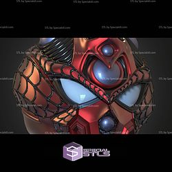 Cosplay STL Files Spider Guyver Helmet