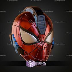 Cosplay STL Files Spiderman Mech Helmet