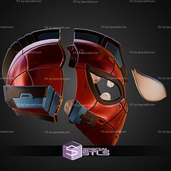Cosplay STL Files Spiderman Mech Helmet
