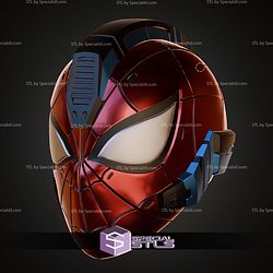 Cosplay STL Files Spiderman Mech Helmet
