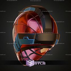 Cosplay STL Files Spiderman Mech Helmet