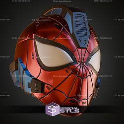 Cosplay STL Files Spiderman Mech Helmet
