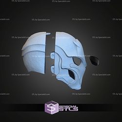 Cosplay STL Files Spiderman Poison Helmet