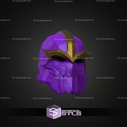 Cosplay STL Files Thanos Poison Helmet