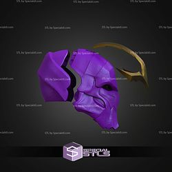Cosplay STL Files Thanos Poison Helmet