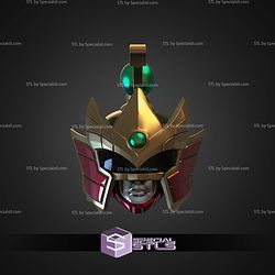 Cosplay STL Files Thunder Megazord Helmet