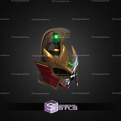 Cosplay STL Files Thunder Megazord Helmet