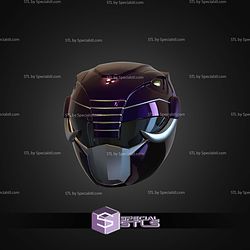 Cosplay STL Files Turtle Black Ranger Helmet