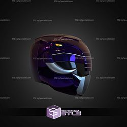 Cosplay STL Files Turtle Black Ranger Helmet