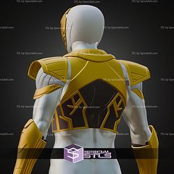 Cosplay STL Files White Ranger AI Suit